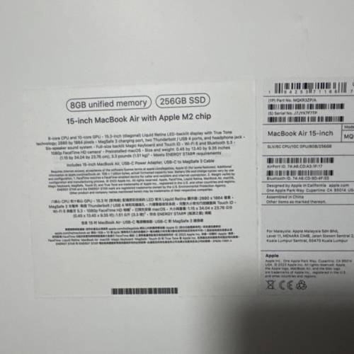 macbook air 15inch M2