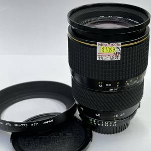 95% New Tokina 28-70mm f2.6-2.8大光圈自動對焦鏡頭, 深水埗門市可購買