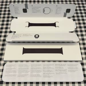 Apple Watch Series 40/41/42mm 運動型手錶帶 深紫色 2號圈 100%全新 只是開封檢查 ...
