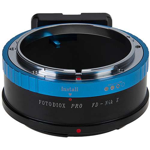 Fotodiox Pro  Canon FD & FL 35mm SLR lenses to Nikon Z-Mount Mirrorless Camera