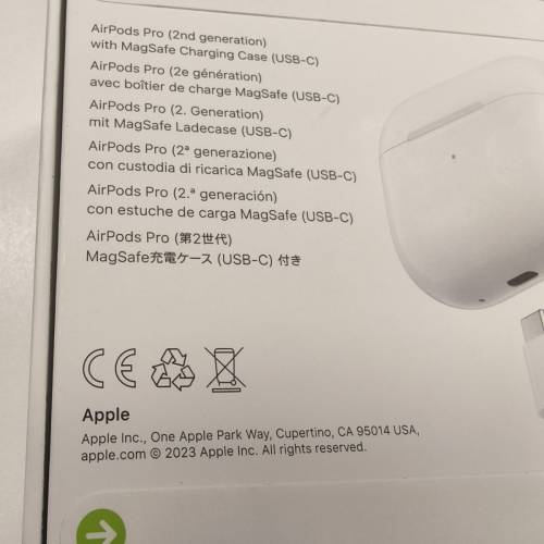 全新airpods pro 2