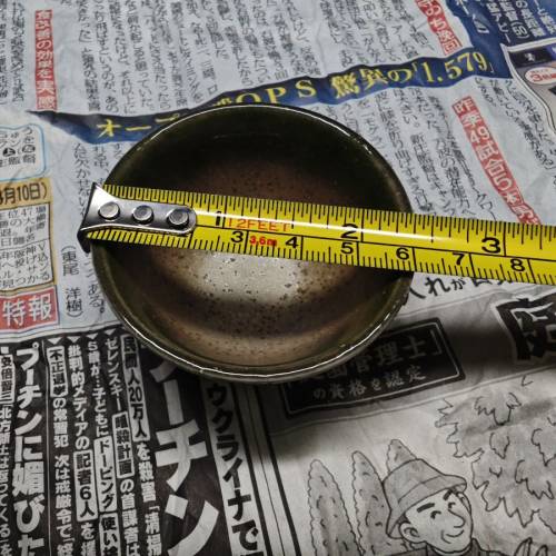 日本昭和時期手工湯呑杯五枚