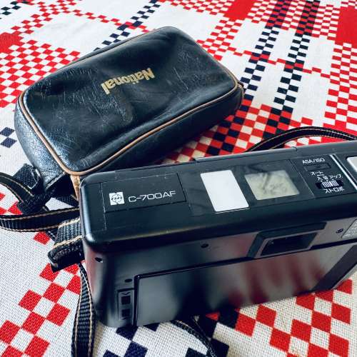 出售 national菲林相機一部，型號C-700AF,外觀85%新，入電後可著機，可調較iso,因要...