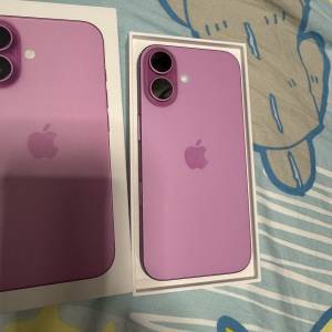 Apple iPhone 16 Pink 粉紅色 256GB 行貨有保養近全新