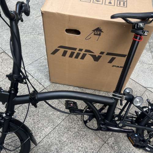 最新版本 MINT BOB 3  14吋 3速鉻鉬鋼車架 小布式折叠車