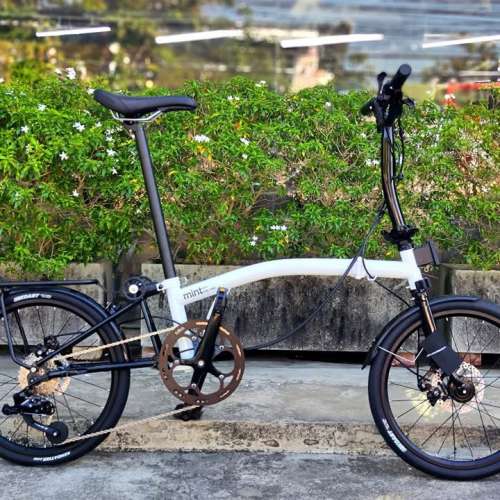 MINT T9D-20D 9速 碟剎 20吋折叠車 送前後蛙燈叮叮