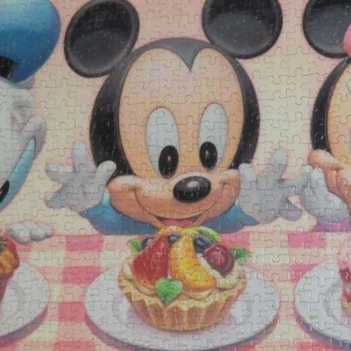 米奇&當奴砌圖連超長方形木框