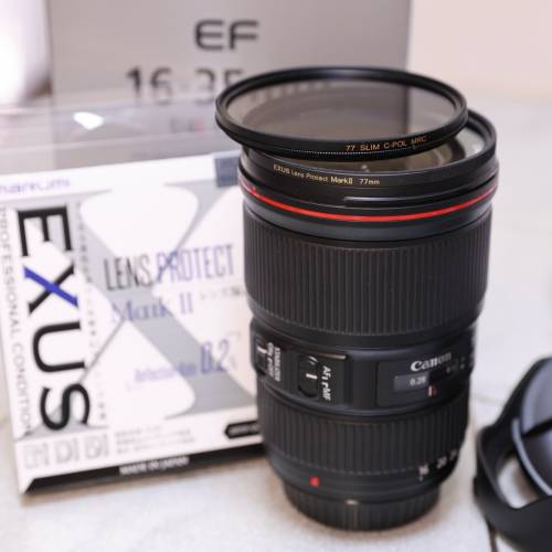 新淨 Canon EF 16-35mm f/4L IS USM 連Protector+CLP ( 1635 f4 )