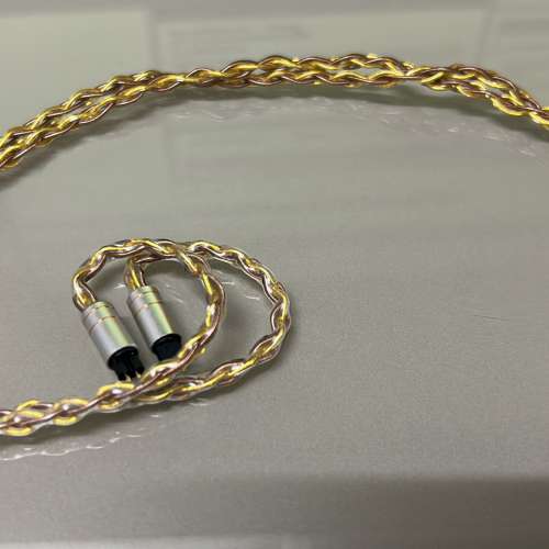 [雙11優惠清貨減價11.11](耳機線名:古月)V sharp調音，Hi-Fi發燒級線材系列，8絞古...