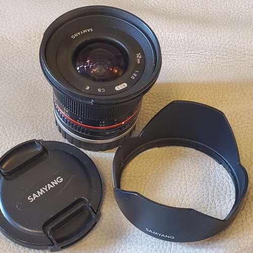 samyang APSC 12mm f2 全手動版 sony e-mount