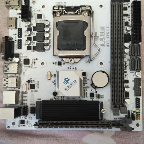 非凡 ITX-B75A MB 100%NEW 100%WORK  300HKD only