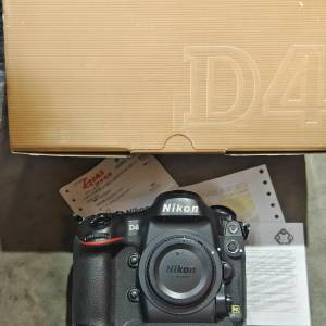 nikon D4 SC：2xxxxx 行貨