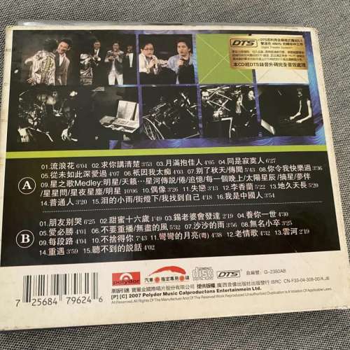 呂方 2007年 好情歌 演唱會 2CD 唱片