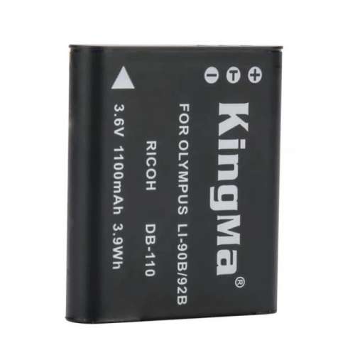 KINGMA Olympus LI-90B / LI-92B / Ricoh DB-110 Lithium Battery Pack 代用鋰電池...