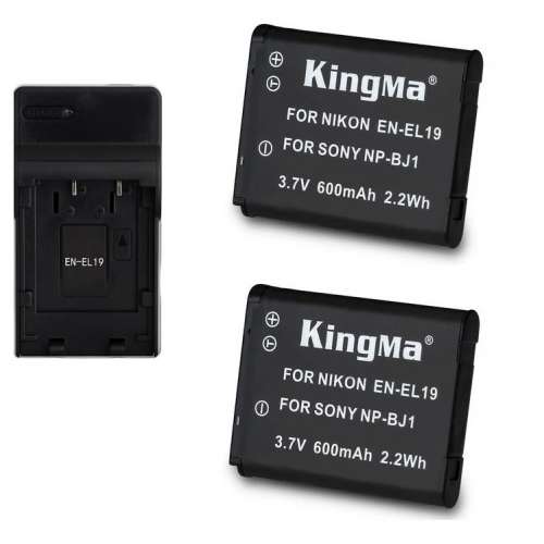 KINGMA Lithium-Ion Battery Pack For Nikon EN-EL19 / Sony NP-BJ1