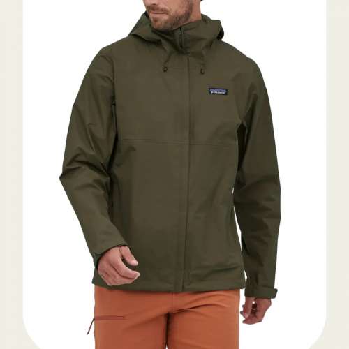 出售極新Patagonia Torrentshell Basin Green 風褸