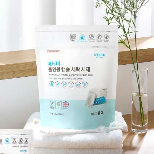 Atomy 高濃縮膠囊洗衣珠 100粒 (每次1粒) 韓國