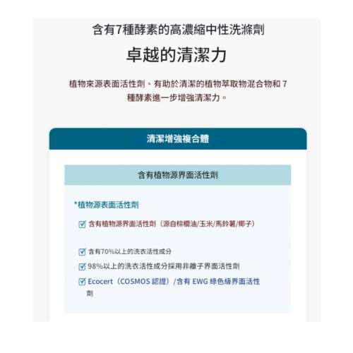 Atomy 高濃縮膠囊洗衣珠 100粒 (每次1粒) 韓國