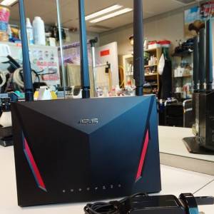 99% New Asus RT AC86U 2.4/5G Wireless Router 雙頻 無線路由器