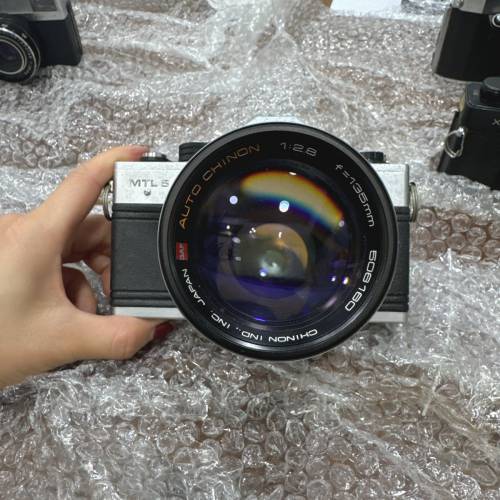 老細執笠清古董／全部大平賣／MTL 5配Japan Auto Chinon 1:2.8 f=135mm只需1000蚊咋