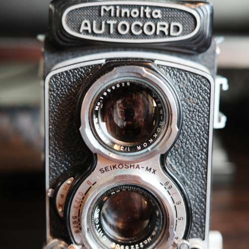 雙鏡菲林相機 Minolta autocord