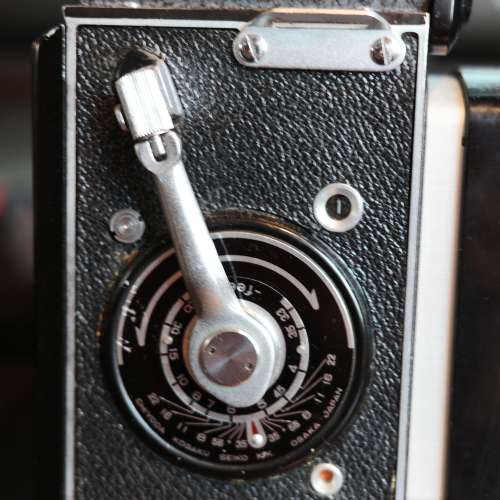 雙鏡菲林相機 Minolta autocord