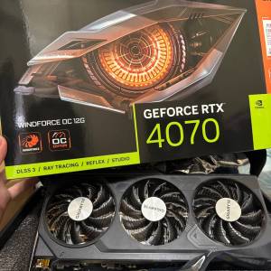 RTX4070 Gigabyte Windforce OC
