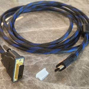 DVI 轉HDMI線 (3m長)
