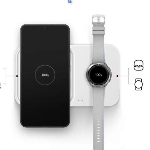 Samsung 無線閃充充電板 座 手機 手錶 耳機適用 galaxy buds earphones watches EP...