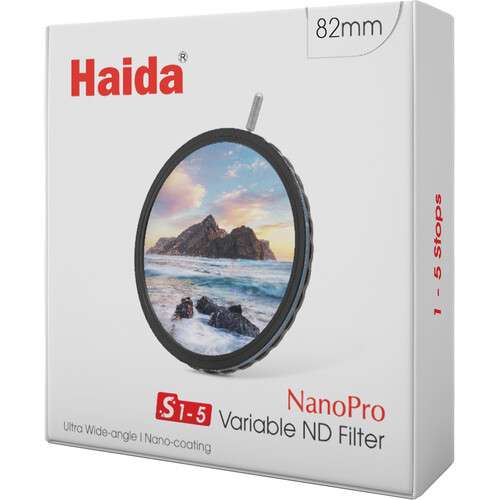 Haida NanoPro S1-5 Variable ND Filter (58mm)