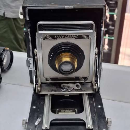 SPEED GRAPHIC 4x5 + 磨沙 + DOPPEL-AMASTIGMAT 13.5CM F6.8