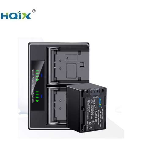 HQIX NP-180 Lithium-Ion Battery Pack With LCD Display USB-C Dual Charger 電池...