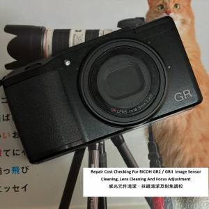 Repair Cost Checking For RICOH GR2 / GRII  Image Sensor Cleaning, Lens Cleaning