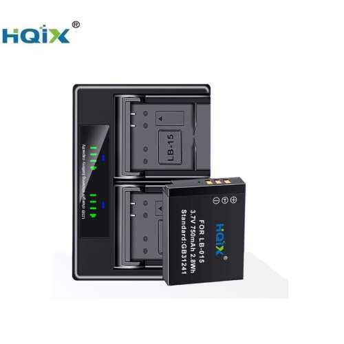 HQIX Kodak LB-015 Lithium-Ion Battery Pack With LCD Display USB-C Dual Charger