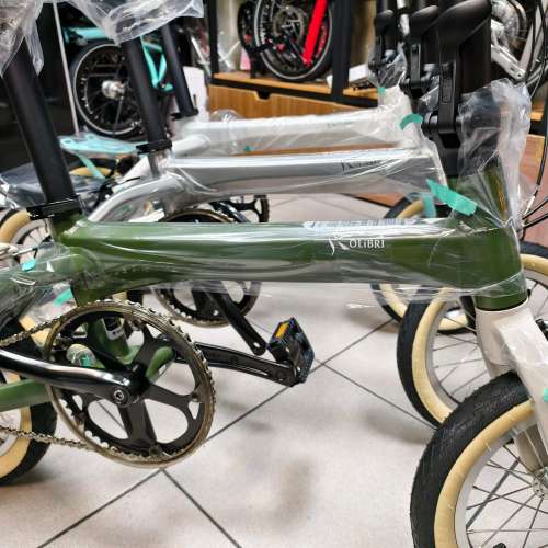 台灣 PACIFIC 旗下 KOLiBRI 內3速 14吋鋁合金折叠車 送前後蛙燈叮叮