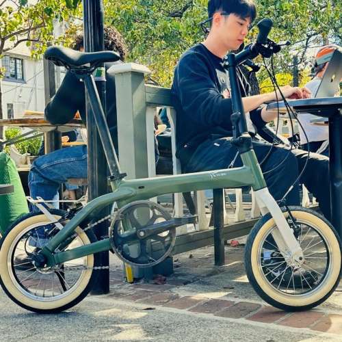 台灣 PACIFIC 旗下 KOLiBRI 內3速 14吋鋁合金折叠車 送前後蛙燈叮叮