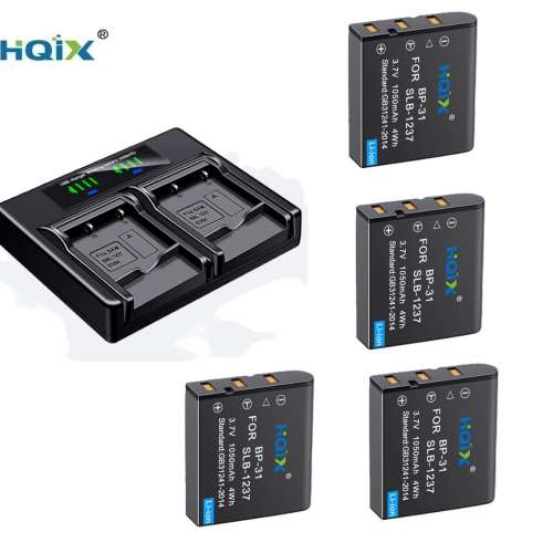 Sigma BP-31 / Samsung SLB-1237 / Epson EU-94 Lithium-Ion Battery With Charger