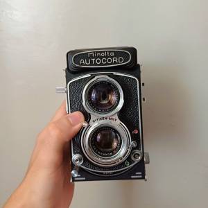 Minolta Autocord 雙鏡相機 （中幅） 雙鏡 雙反 120相機 腰平取景