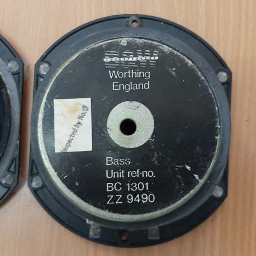 英國製B&W Matrix Concept 90 CM2 低音單元4個