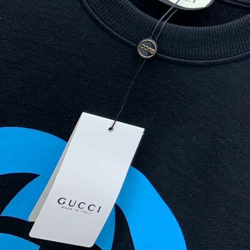 Gucci圓領衛衣男女同款碼數：S-XL