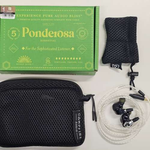Campfire Ponderosa (黑色）行貨有保