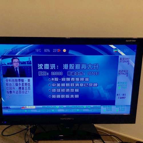 PHILIPS  22吋 MON , 功能正常,顯示器,VGA，DVI