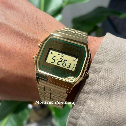 Casio-卡西歐 CASIO Vintage A158 A158WEGV A158WEGV-9 A158WEGV-9A 手錶 錶 手表 ...