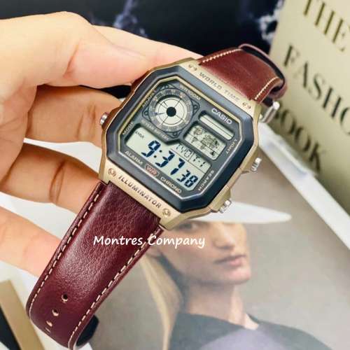Casio - 卡西歐 CASIO Vintage AE1200 AE1200WHL AE-1200 AE-1200WHL AE-1200WHL-5A...