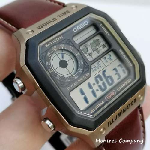 Casio - 卡西歐 CASIO Vintage AE1200 AE1200WHL AE-1200 AE-1200WHL AE-1200WHL-5A...