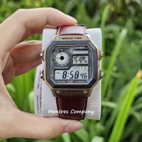 Casio - 卡西歐 CASIO Vintage AE1200 AE1200WHL AE-1200 AE-1200WHL AE-1200WHL-5A...