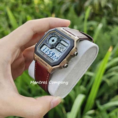 Casio - 卡西歐 CASIO Vintage AE1200 AE1200WHL AE-1200 AE-1200WHL AE-1200WHL-5A...