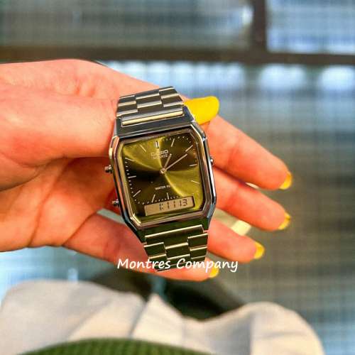 Casio - 卡西歐 CASIO Vintage AQ230 AQ230A AQ-230 AQ-230A AQ-230A-3A 手錶 錶 ...