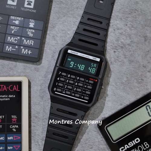 Casio - 卡西歐 CASIO Vintage CA53 CA53W CA53WB CA-53 CA-53W CA-53WB CA-53WB-1B...