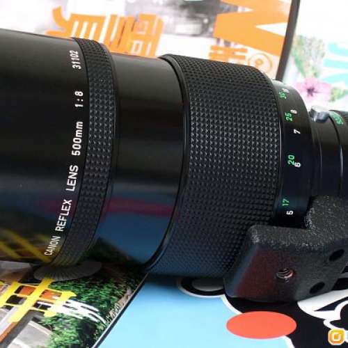 Canon 500mm f8 波波鏡 FD mount (Canon EF / Sony Nex / M4/3 可用)